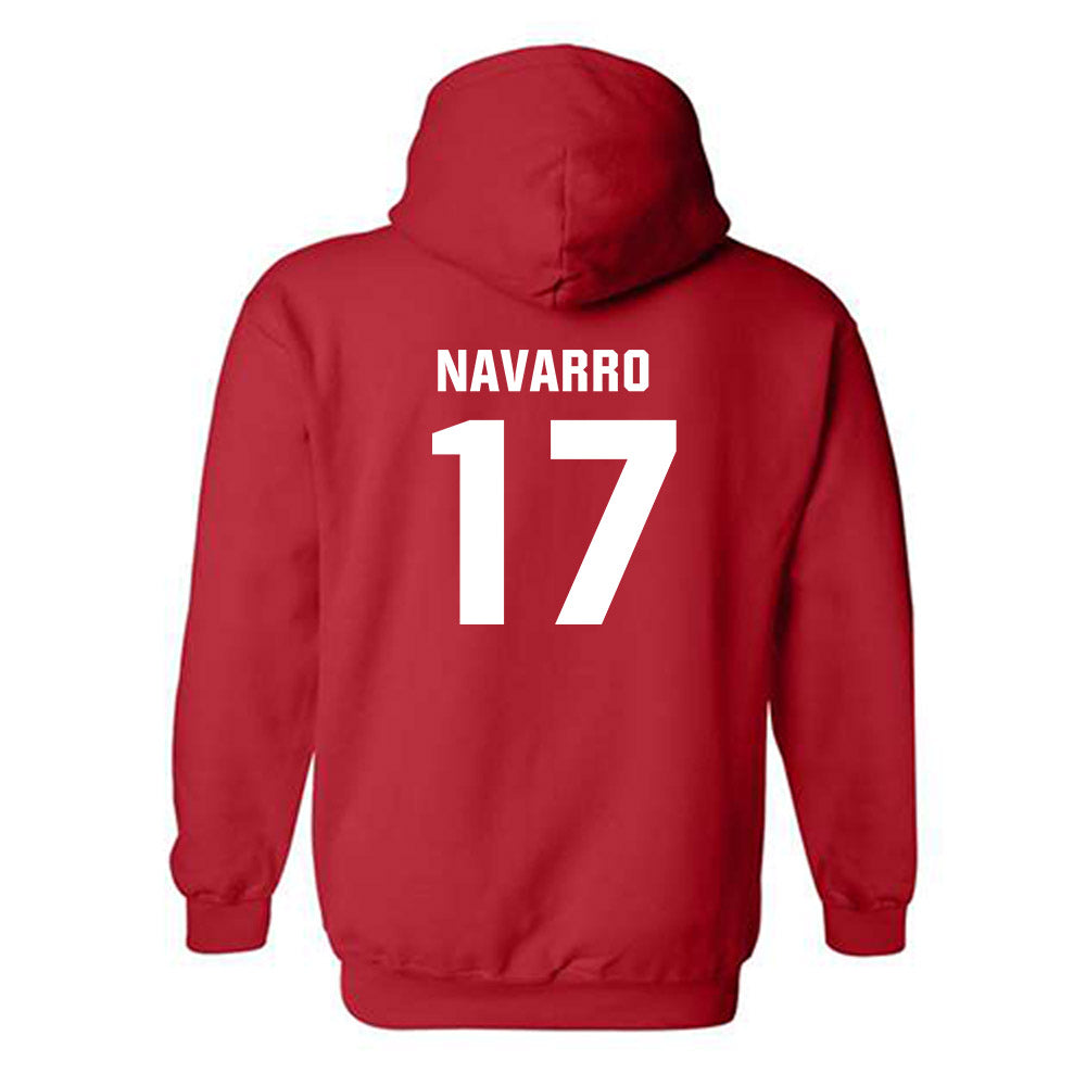 Utah - NCAA Baseball : Bradley Navarro - Classic Shersey Hooded Sweatshirt-1
