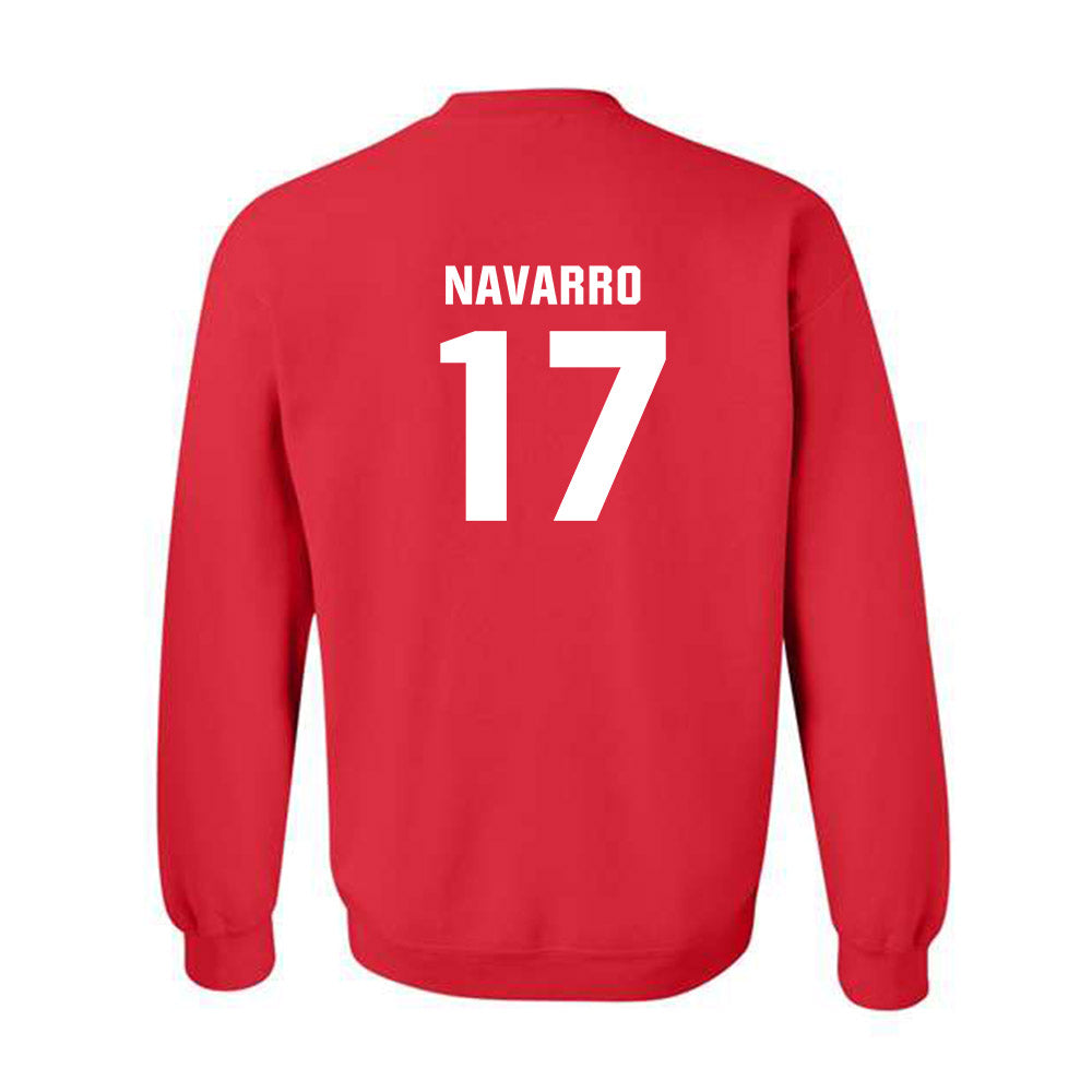 Utah - NCAA Baseball : Bradley Navarro - Classic Shersey Crewneck Sweatshirt-1