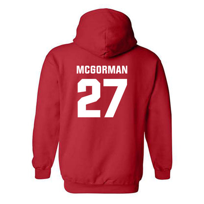 Utah - NCAA Baseball : Anson Mcgorman - Classic Shersey Hooded Sweatshirt-1