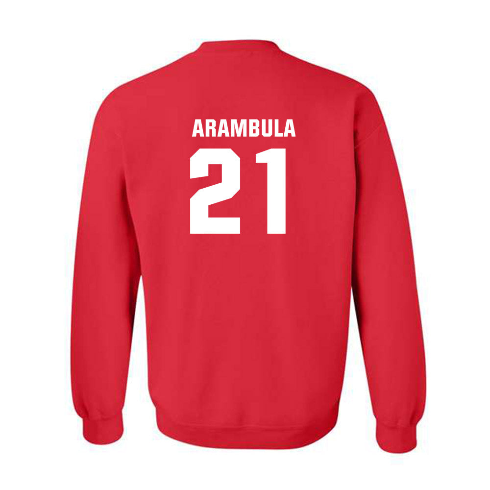 Utah - NCAA Baseball : Daniel Arambula - Classic Shersey Crewneck Sweatshirt-1