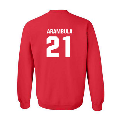 Utah - NCAA Baseball : Daniel Arambula - Classic Shersey Crewneck Sweatshirt-1