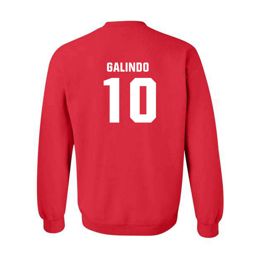 Utah - NCAA Baseball : David Galindo - Classic Shersey Crewneck Sweatshirt-1