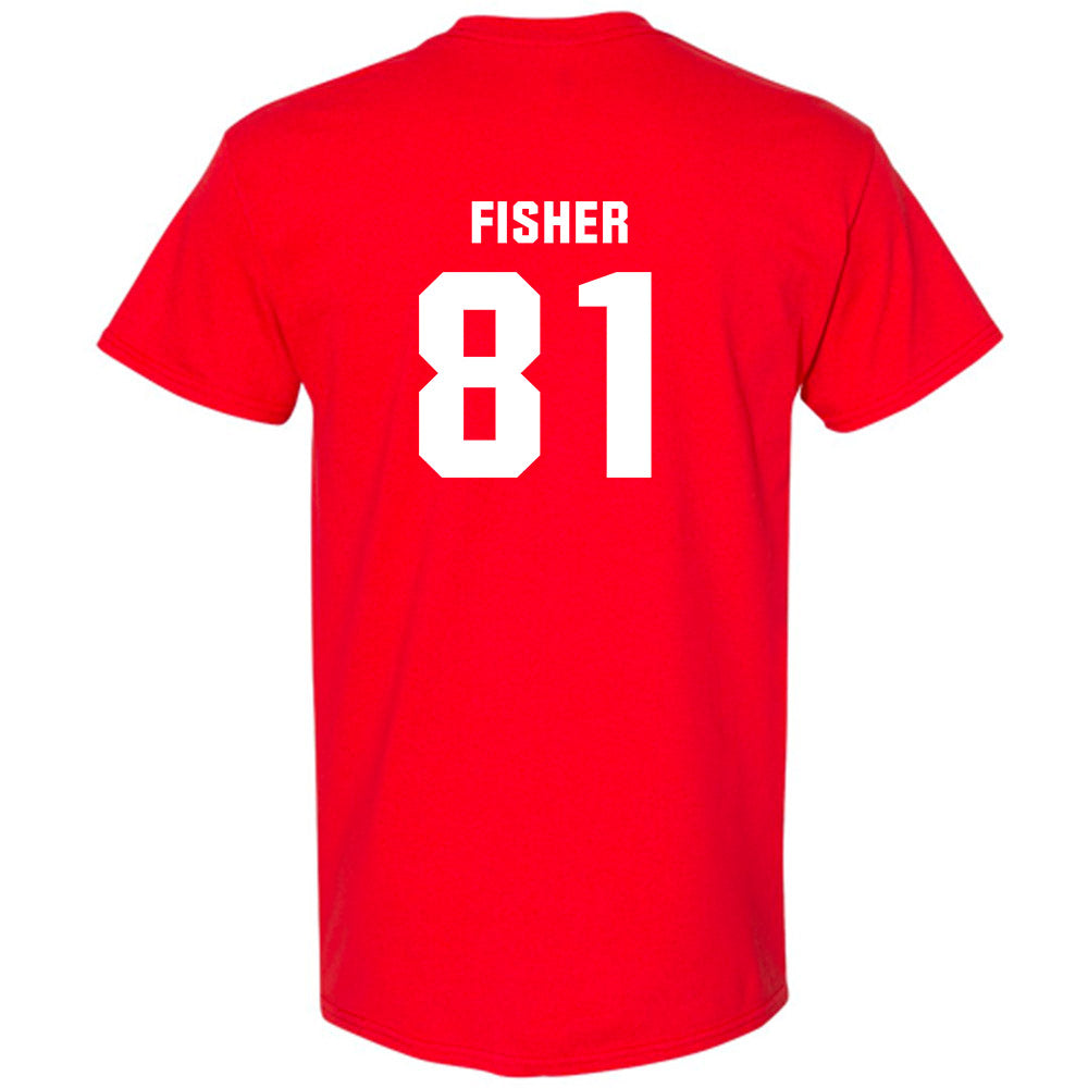 Utah - NCAA Football : Bear Fisher - Classic Shersey T-Shirt-1