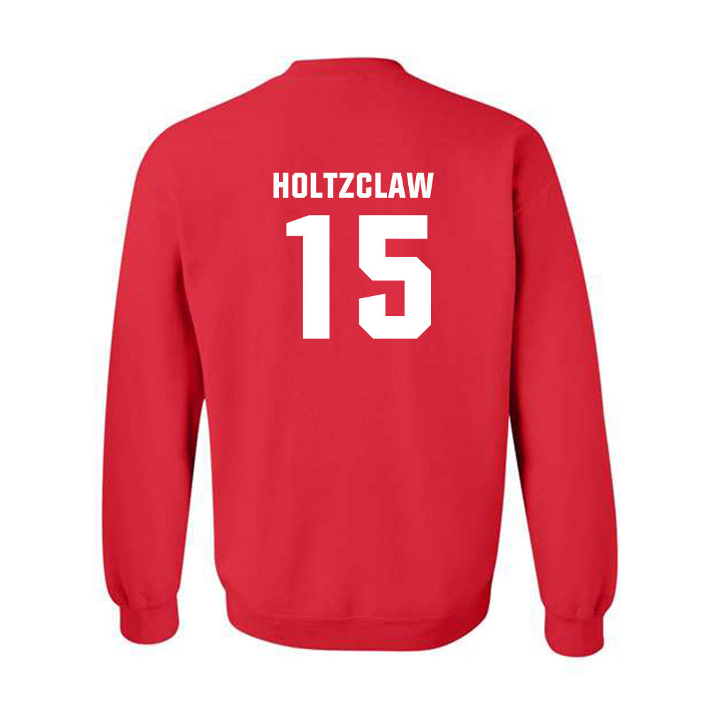 Utah - NCAA Football : Lance Holtzclaw - Classic Shersey Crewneck Sweatshirt-1