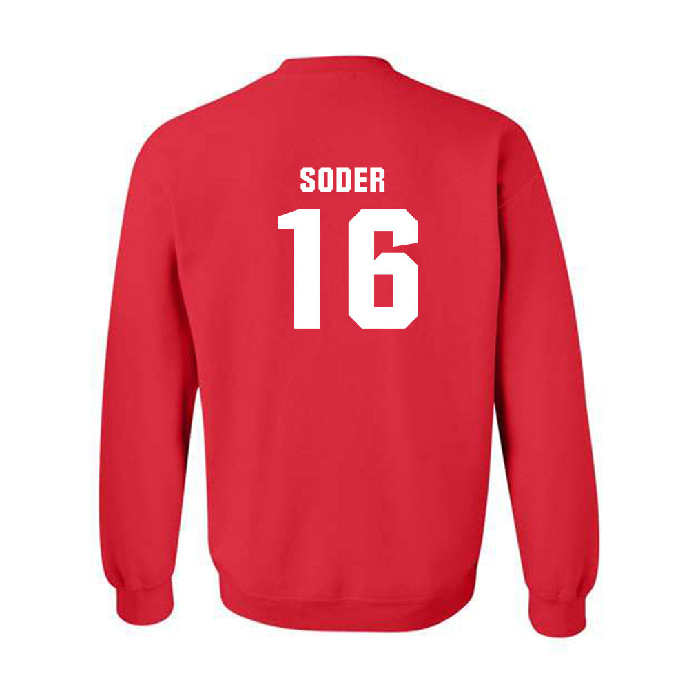 Utah - NCAA Baseball : Kaden Soder - Classic Shersey Crewneck Sweatshirt-1