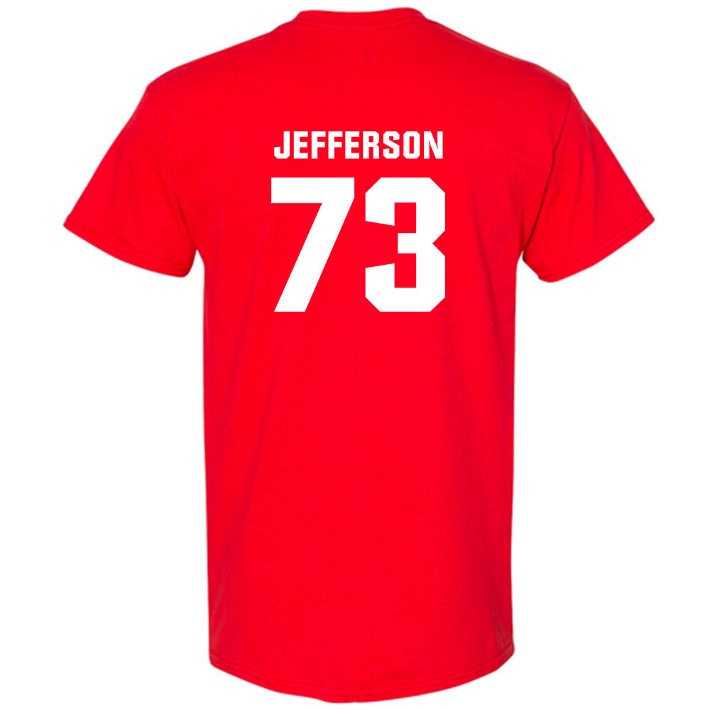 Utah - NCAA Football : Cedric Jefferson - Classic Shersey T-Shirt-1