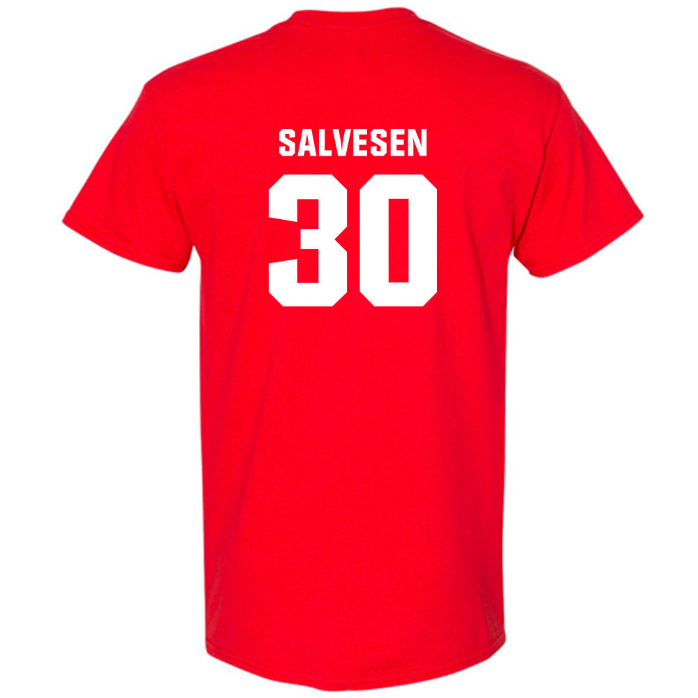 Utah - NCAA Baseball : Landon Salvesen - Classic Shersey T-Shirt-1
