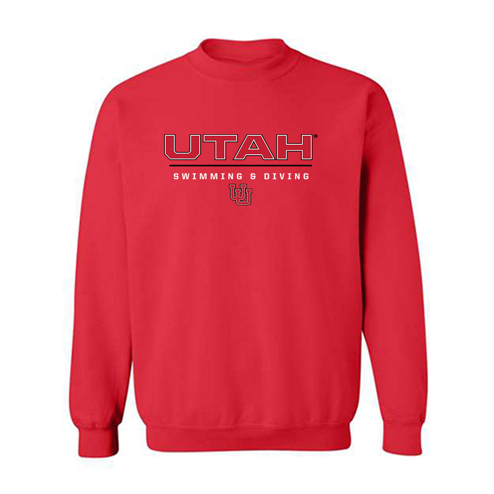 Utah - NCAA Men's Swimming & Diving : Daniel Yi - Classic Shersey Crewneck Sweatshirt-0