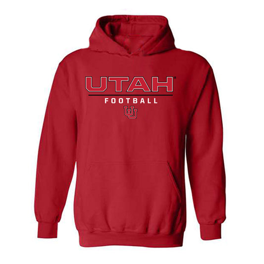 Utah - NCAA Football : Earl Parker - Classic Shersey Hooded Sweatshirt-0