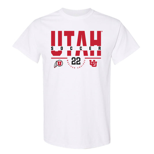 Utah - NCAA Women's Soccer : Madison Encinas - Classic Fashion Shersey T-Shirt-0