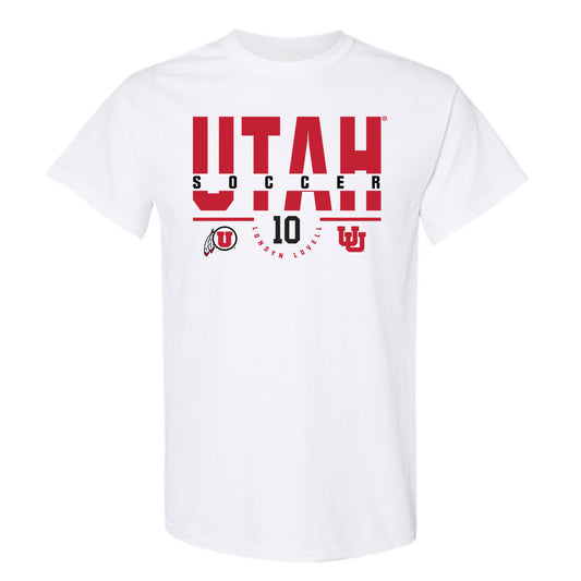 Utah - NCAA Women's Soccer : Londyn Lovell - Classic Fashion Shersey T-Shirt-0