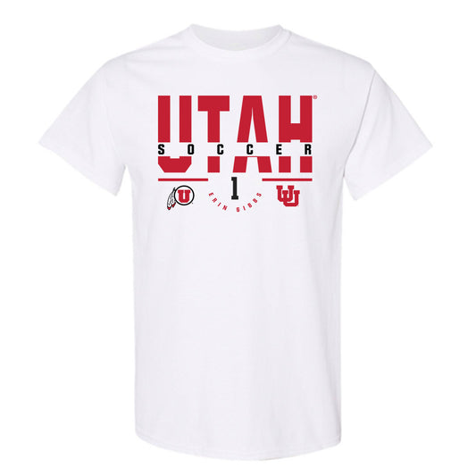 Utah - NCAA Women's Soccer : Erin Gibbs - Classic Fashion Shersey T-Shirt-0