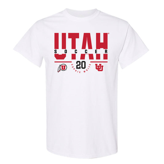 Utah - NCAA Women's Soccer : Sophie White - Classic Fashion Shersey T-Shirt-0