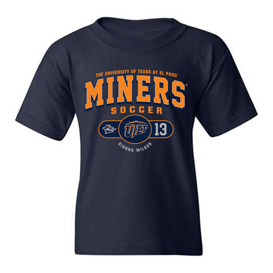 UTEP - NCAA Women's Soccer : gianna wilbur - Classic Fashion Shersey Youth T-Shirt-0