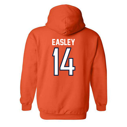 UTEP - NCAA Women's Soccer : Avery Easley - Replica Shersey Hooded Sweatshirt-1