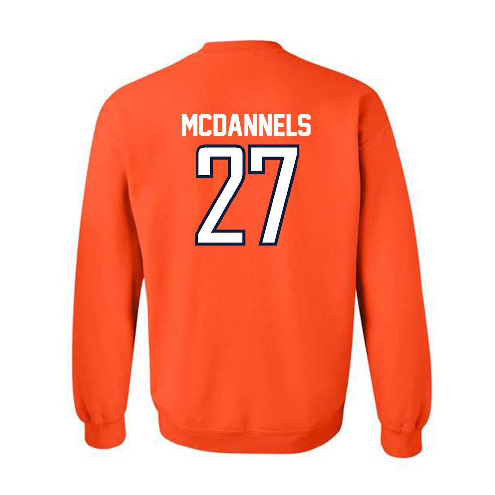UTEP - NCAA Women's Soccer : Zeta McDannels - Replica Shersey Crewneck Sweatshirt-1