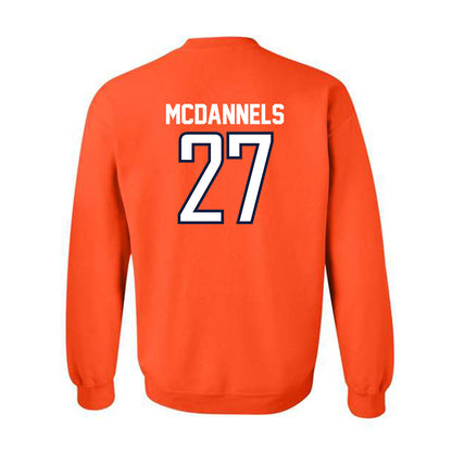 UTEP - NCAA Women's Soccer : Zeta McDannels - Replica Shersey Crewneck Sweatshirt-1