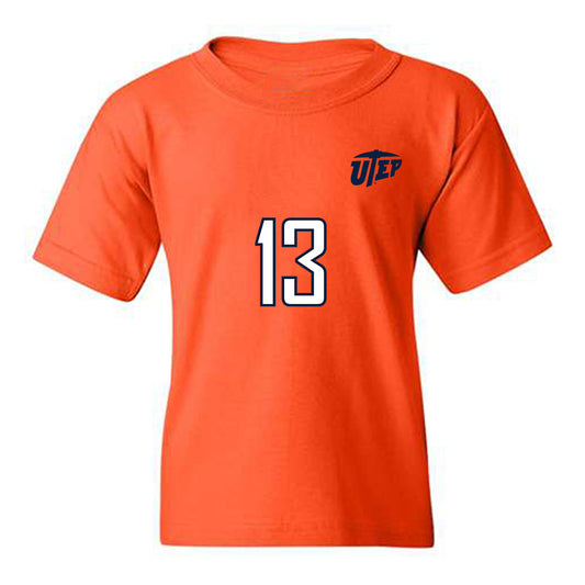 UTEP - NCAA Women's Soccer : gianna wilbur - Replica Shersey Youth T-Shirt-0