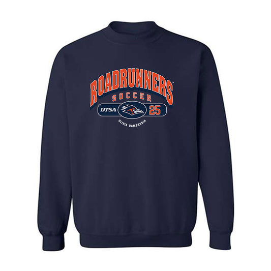 UTSA - NCAA Women's Soccer : Olivia DAmbrosia - Classic Fashion Shersey Crewneck Sweatshirt-0