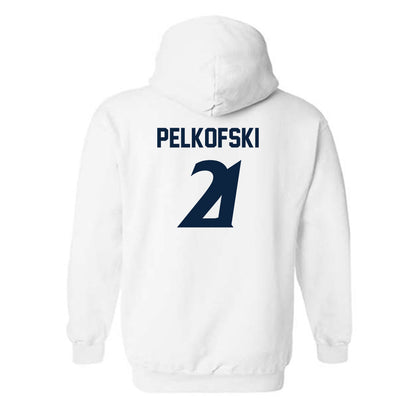 UTSA - NCAA Women's Soccer : Caroline Pelkofski - Replica Shersey Hooded Sweatshirt-1