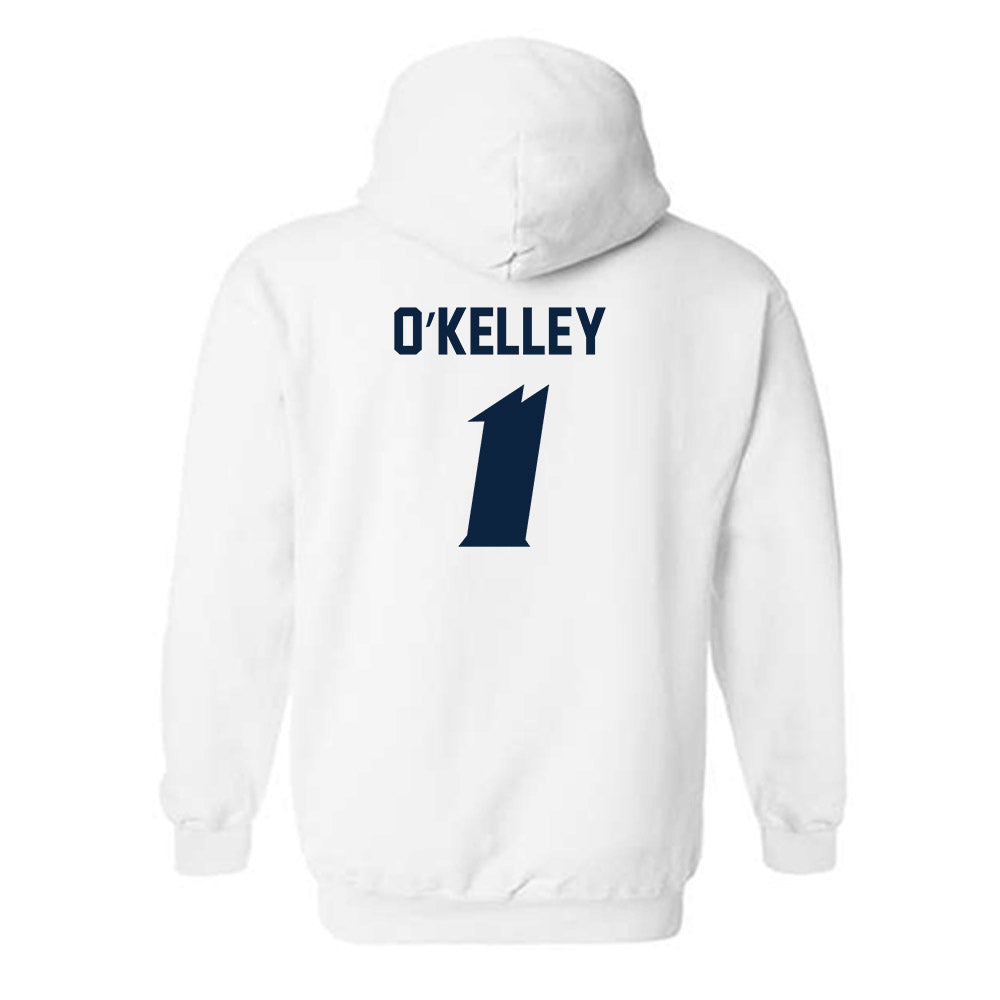 UTSA - NCAA Women's Soccer : Addi O’Kelley - Replica Shersey Hooded Sweatshirt-1