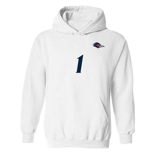 UTSA - NCAA Women's Soccer : Jaelyn Bracamonte - Replica Shersey Hooded Sweatshirt-0