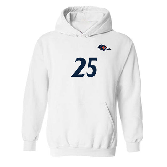 UTSA - NCAA Women's Soccer : Olivia DAmbrosia - Replica Shersey Hooded Sweatshirt-0