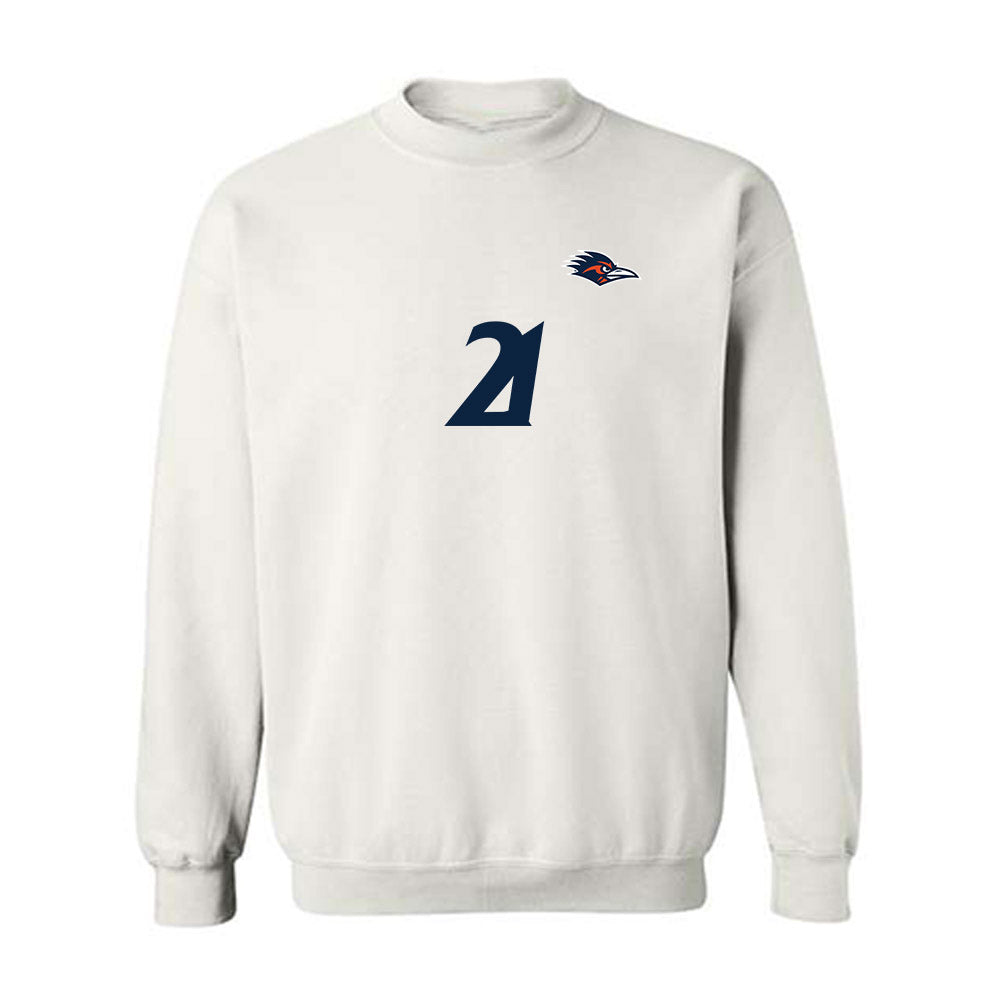 UTSA - NCAA Women's Soccer : Caroline Pelkofski - Replica Shersey Crewneck Sweatshirt-0