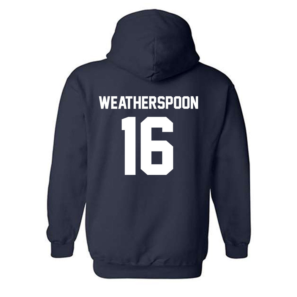 Virginia - NCAA Baseball : Jake Weatherspoon - Classic Shersey Hooded Sweatshirt-1