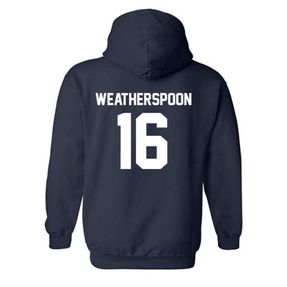 Virginia - NCAA Baseball : Jake Weatherspoon - Classic Shersey Hooded Sweatshirt-1