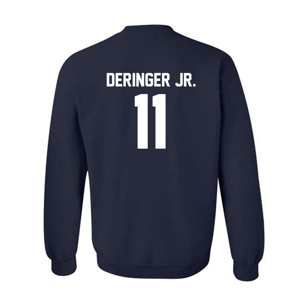 Virginia - NCAA Men's Lacrosse : James Deringer Jr. - Classic Shersey Crewneck Sweatshirt-1