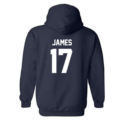 Virginia - NCAA Baseball : Chone James - Classic Shersey Hooded Sweatshirt-1