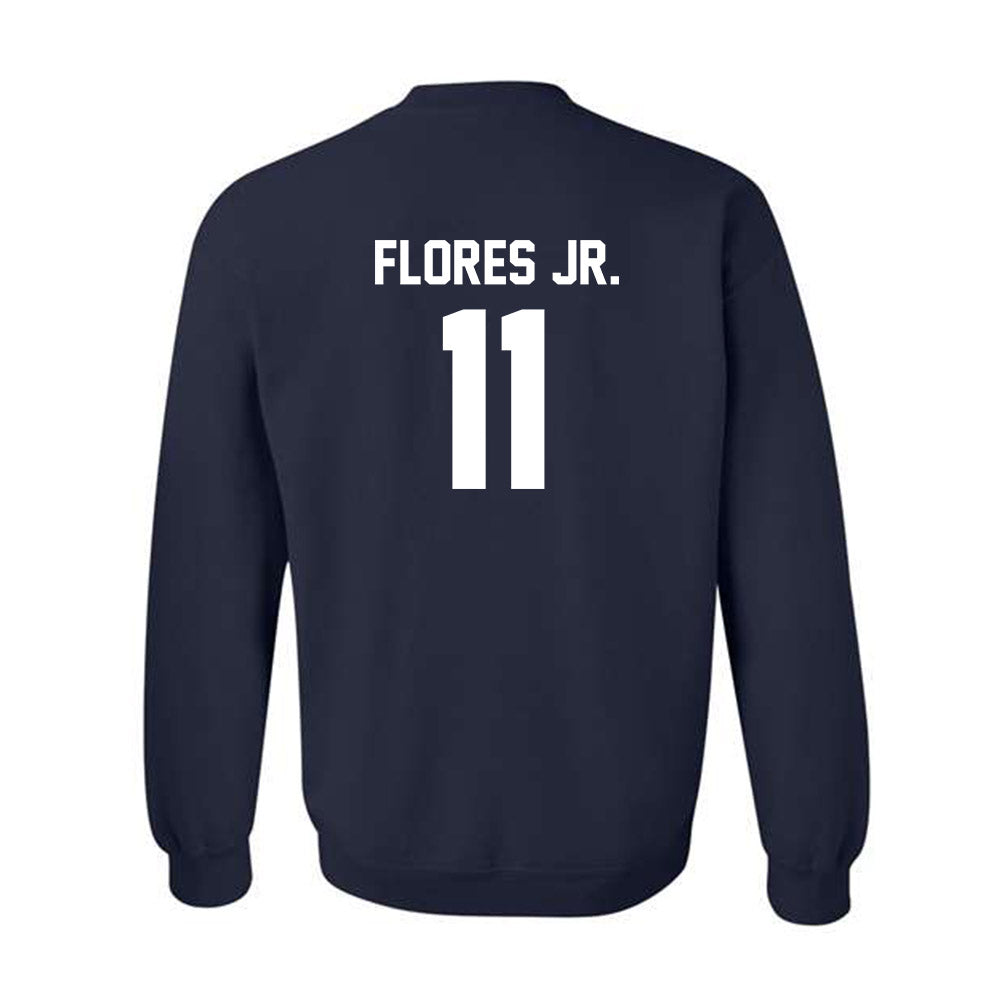Virginia - NCAA Football : Rico Flores Jr. - Classic Shersey Crewneck Sweatshirt-1