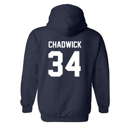 Virginia - NCAA Football : Kevin Chadwick - Classic Shersey Hooded Sweatshirt-1
