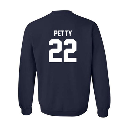 Virginia - NCAA Men's Lacrosse : Elijah Petty - Classic Shersey Crewneck Sweatshirt-1