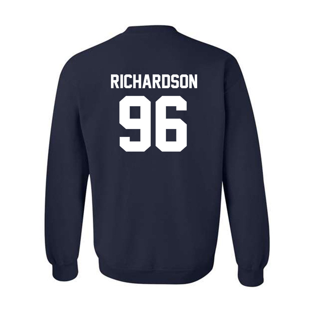 Virginia - NCAA Football : JaySean Richardson - Classic Shersey Crewneck Sweatshirt-1