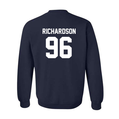 Virginia - NCAA Football : JaySean Richardson - Classic Shersey Crewneck Sweatshirt-1