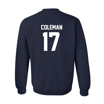 Virginia - NCAA Football : TyLyric Coleman - Classic Shersey Crewneck Sweatshirt-1