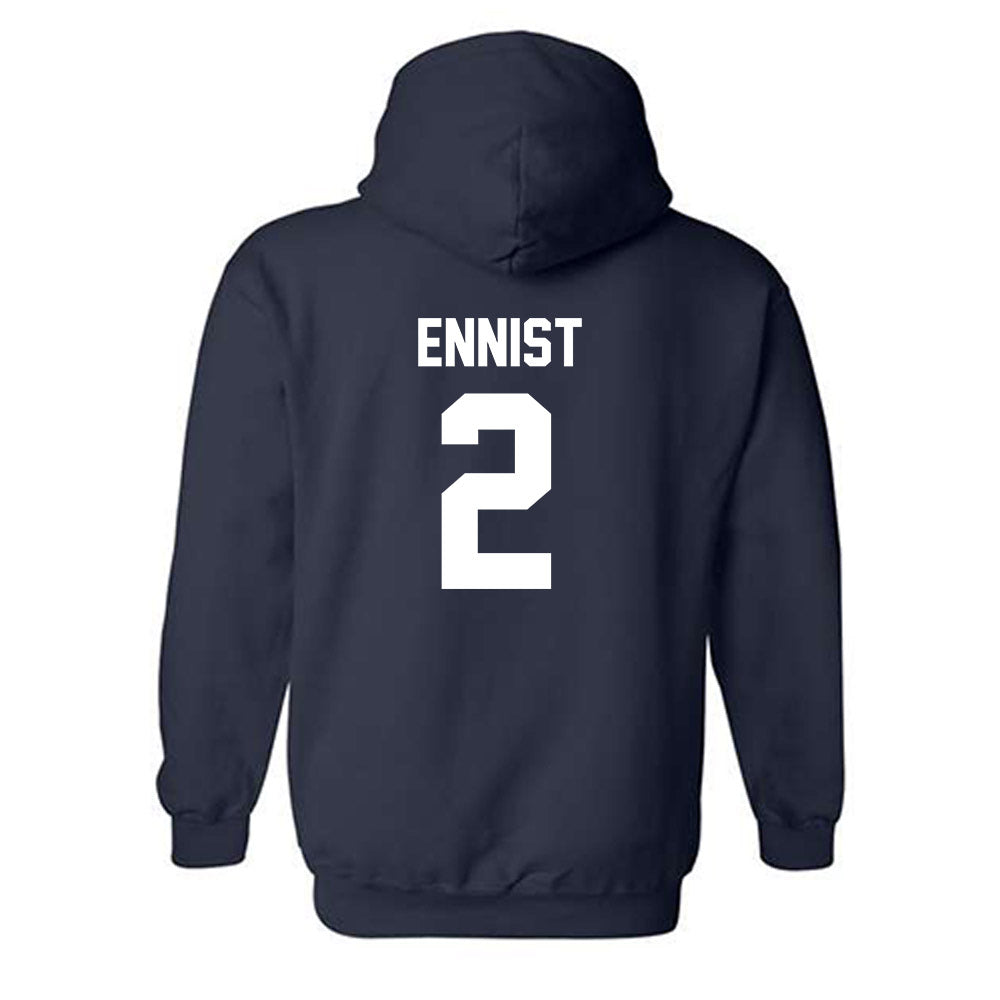 Virginia - NCAA Women's Volleyball : Reagan Ennist - Classic Shersey Hooded Sweatshirt-1