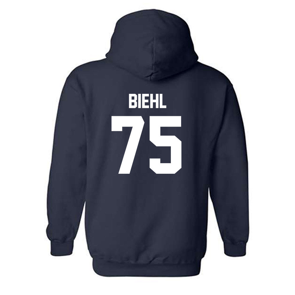 Virginia - NCAA Football : Dylan Biehl - Classic Shersey Hooded Sweatshirt-1
