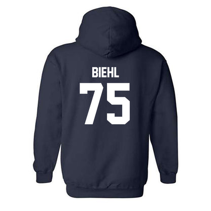 Virginia - NCAA Football : Dylan Biehl - Classic Shersey Hooded Sweatshirt-1