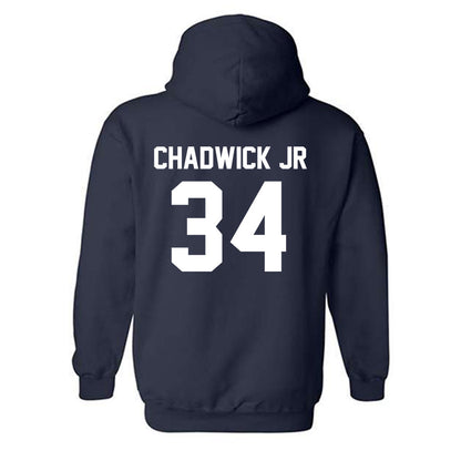 Virginia - NCAA Football : Kevin Chadwick Jr - Classic Shersey Hooded Sweatshirt-1