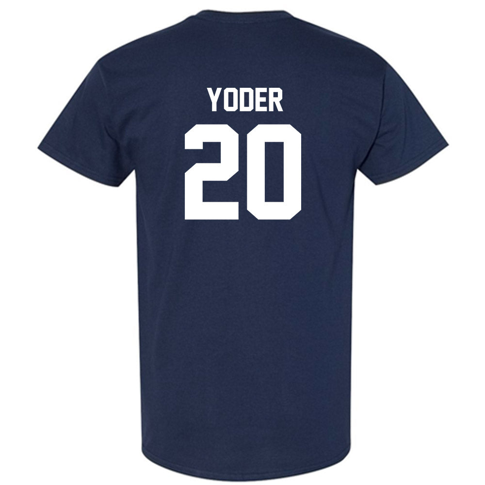 Virginia - NCAA Baseball : Noah Yoder - Classic Shersey T-Shirt-1