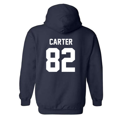 Virginia - NCAA Football : DaMari Carter - Classic Shersey Hooded Sweatshirt-1