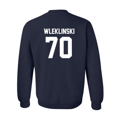 Virginia - NCAA Football : Dane Wleklinski - Classic Shersey Crewneck Sweatshirt-1