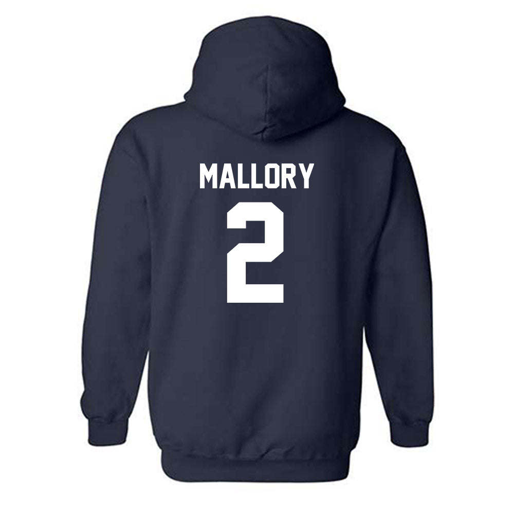 Virginia - NCAA Men's Basketball : Chance Mallory - Classic Shersey Hooded Sweatshirt-1