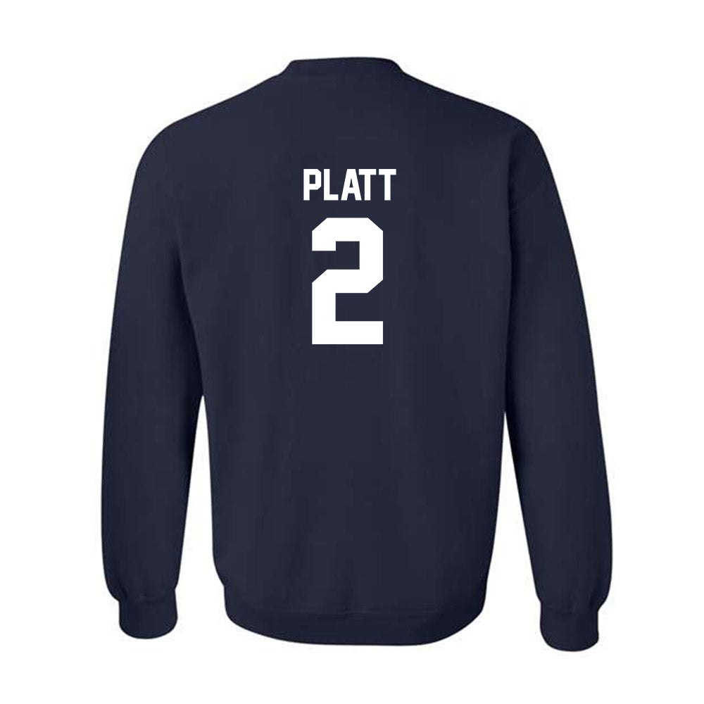 Virginia - NCAA Football : Donavon Platt - Classic Shersey Crewneck Sweatshirt-1