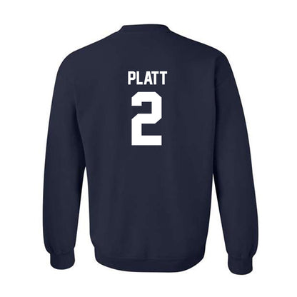 Virginia - NCAA Football : Donavon Platt - Classic Shersey Crewneck Sweatshirt-1