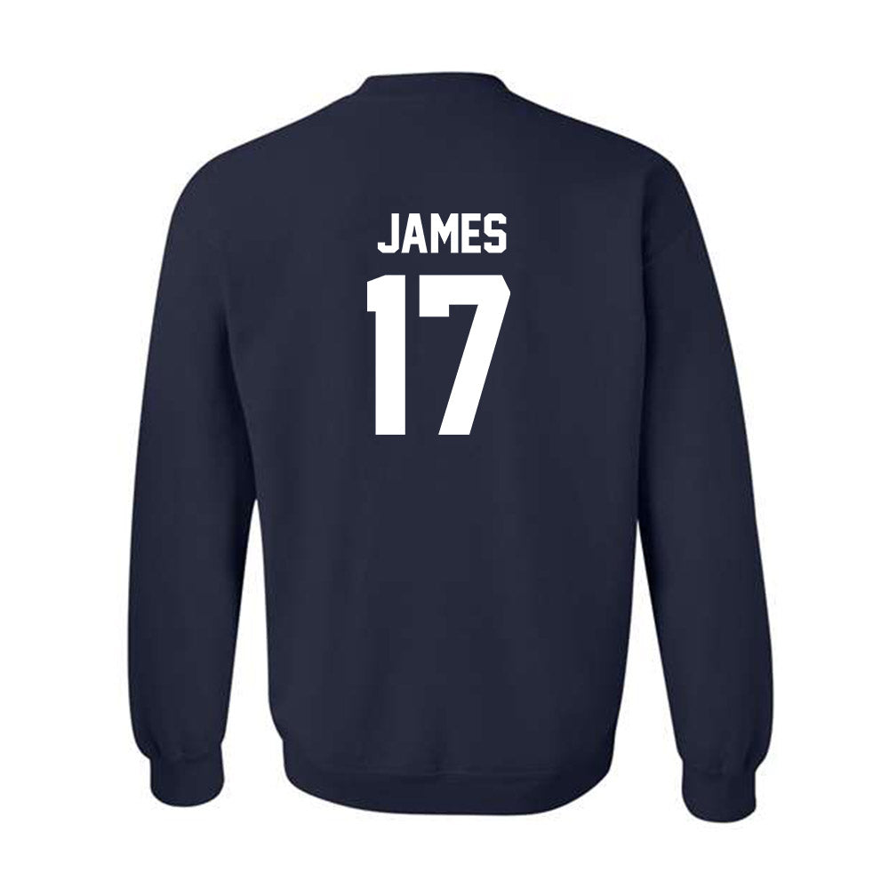 Virginia - NCAA Baseball : Chone James - Classic Shersey Crewneck Sweatshirt-1