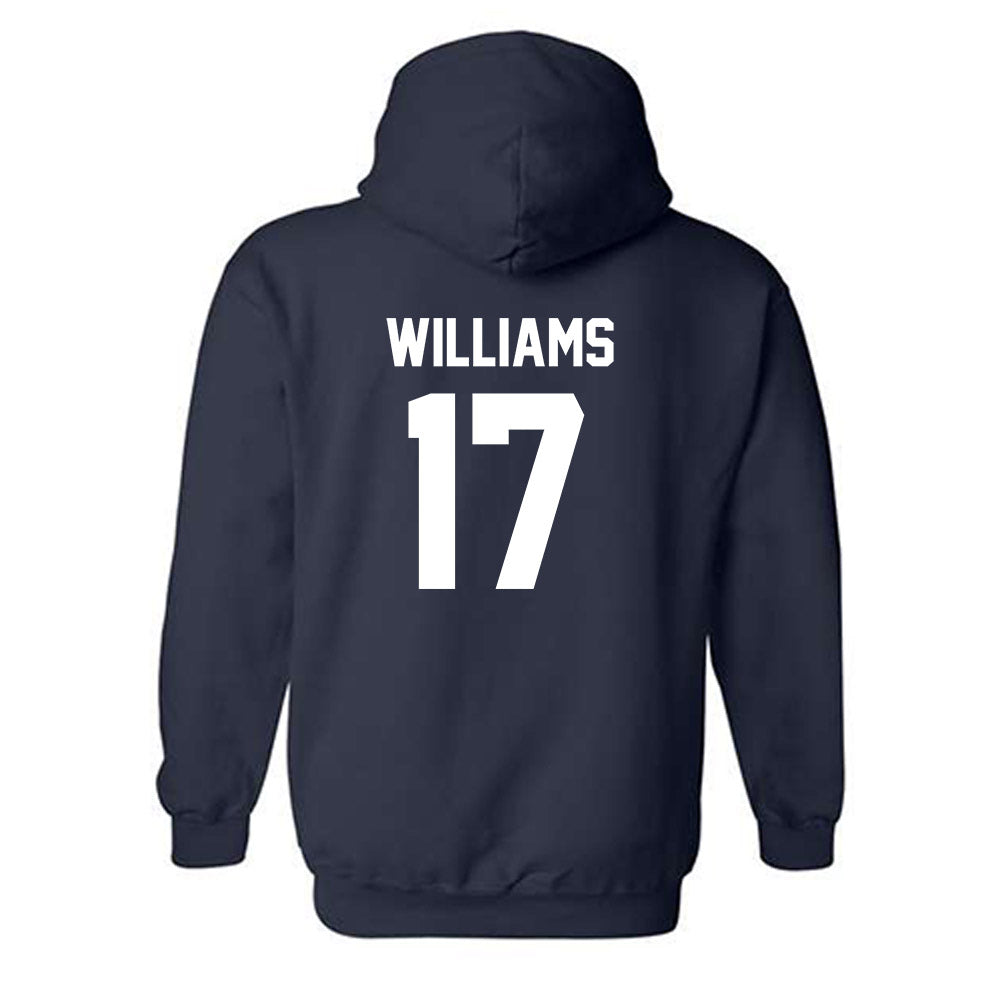 Virginia - NCAA Football : JaeOyn Williams - Classic Shersey Hooded Sweatshirt-1